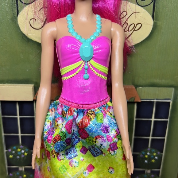 Barbie Dreamtopia Princess Doll Pink Hair Blue Eyes 11.5” - Picture 4 of 9